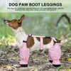 Dog Apparel Boot Leggings Waterproof Protection Boots Anti-Fall Outdoor Walking Hiking Booties Pet Supplies