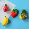Magneti frigoriti mango adesivi per frigorifero ananas 3d simulazione carina frutta avocado banana messaggio magnetico adesivo magneti decorazione magneti wx