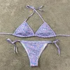 Sexy Bikini Badeanzug Schwimmanzug für Frauen Luxus Schöner Schmetterlingsdruck Designer Badebekleidung Schwimmanzug Heiße Frühlingsbadeanzüge Sommer Beach Maillot de Bain