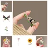 Süße Panda Brosche weibliche chinesische Stil hoher Sinn Corsage Nische Cartoon Pin Accessoires Kleine Bienenwal Camellia Rose Schmetterling und Sonnenblumenbrosche