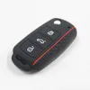 Upgrade Car VW Golf Jetta Skoda Superb Schnelloktavia für Sitz Leon Ibiza 3 Button Silicon Key Case Basis Tesle