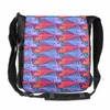 Zaino divertente stampa grafica Pesci Tessellation #1 USB Charge Men Bags Borse Women Bag Travel Laptop