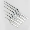 Accessoires Küche Tongs Küche Utensilien BBQ Pinzetten Food Clip Edelstahl Küche Chef Tongs Picknick Barbecue Kochen Meeresfrüchte Werkzeug Werkzeug