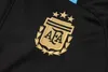 2024 2025 Argentinië Tracksuit voetbaltraining Jersey 2024 Nationaal Team Voetbal Tracksuit Pak Jogging Men and Kids