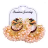 Dangle Earrings Vintage National Retro Bollywood Kundan Drop Jhumka Jhumki Gypsy Jewelry Gift Ins