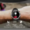 Bekijkt militaire C21 Smart Watch Men Bluetooth Call Fitness Tracker 5ATM Waterproof Sport Pols Smartwatch voor iPhone Android Telefoon 2024