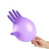 Handschuhe Nitrilhandschuhe 50/100pcs Pink Purple Pulverfree Allergie freien Einweghandschuhen Gummi -Handarbeit Handschuhe Mechaniker Küche Schönheit