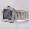 Top -Selling Luxus ICED Out VVS Moissanite Diamond Bast Down Premium -Qualität brandneue Uhr für Männer und Frauen