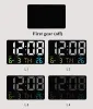 Часы светодиодные стены цифровой температура контроля часов температура температура дата