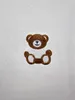 Getrokken teddybeer biologische jersey t-shirt heren ontwerper thirts merk kleding teddy print dames t-shirt ronde nek ss extra grote hiphop t-shirt top tees 1620