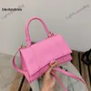 Balencig le Cagole Sac Haborde portefeuille Hands Hands Mandle Designer Fashion Hot Luxury Pink Poss Body Body Sac en cuir vache Sacs d'épalsine Femmes Luxurys Sac fourre-tout 20231101