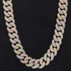 Diamond Custom Miami Hip Hop Sieraden 1 mm Iced Cubaanse link Real VVS Moissanite Chain voor Indiase fabrikant