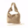 Sacs de soirée pour femmes 2024 Élégants Handmade Handmade Hingestone Knot Sac Sac de rangement SPOCK POUR FEMMES FEMMES COLLET