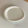 Пластины белый керамический завтрак