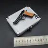 Béretta 92f Modèle de pistolets Keychain Alloy Pistol Pendant fidgets Toys Mini Toy Gun Miniature Model 92F Collection Toy cadeau Abs / Alloy