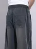 Vêtements de marque Summer Summer Soft Lyocell Fabric Jeans hommes pantalon de jambe large lâche
