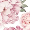 Adesivos adesivos de parede de vinil Flores Decoração da sala de estar Adesivo peony para decalques de parede para crianças quartos flores de flor da vida adesivo de parede