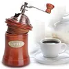 Machine de broyage à main manuelle manuelle Machine de broyage à la main Retro Style Design Coffee Bean Food Mills Mills Vintage Maker Kitchen Tools 240506