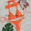 Dames badkleding hartslagboeten bikini -zwempakken met hoofdband vrouwen vrouwelijk push -up bikini strand zwemkleding badpakken zwembad bather h240507