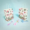 Подарочная упаковка Stobag Hawaiian Kraft Tote Paper Sacd Упаковка конфеты шоколад закуски пляжная игра игра для детского душа