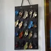 Decorative Figurines Wall Hanging Pocket Women Lady Felt Hair Clip Holder Girl Bow Storage Organizer For Accessories