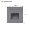 Wall Lamp Recessed Led Switch To Control Stair Case Light AC85-265V Step Corridor Lighting Indoor