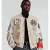 Designer Luxury Chaopai Classic Fashionable Versatile Casual Comfortable Embroidery Milan Cotton Men's and Women's Baseball Jacket Autumn/winter Coat