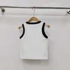 T-shirt pour femmes Nanyou haut de gamme CH24 printemps / été Nouveau xiaoxiangfeng Industrie lourde 3D Couleur de conception de perle de couleur