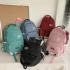 Sırt Çantası Retro Seyahat Okul Çantası Kız Koreli Harajuku Lisesi Öğrencilerin Kampüsü Okul Çantaları Dizüstü Bilgisayar Sırt Çantaları