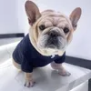 Hundekleidung T-Shirt-Kragenhemden für mittlere Hunde Junge Französische Welpe T-Shirt-Hemd Tropfen