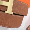 High Belt Man Designer Belt Real Calfskin Leather Strap Ceinture Luxe Homme Gold Silver Letter Buckle Belt Highest Quality Classic Style Bredd 38mm