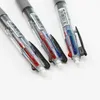 5pcs / set 5 en 1 stylos à billes multicolores 4 couleurs de balle de balle recharge crayon plomb multifonction de bureau de bureau de bureau