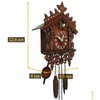 壁の時計カッコウクロックリビングルームバードアラームウォッチ現代の子供の装飾ホームデイタイムドロップデリバリーガーデン装飾dhvre