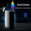 Touch Arc Torch Usb Customization For Dual Plasma Windproof Electric Lighter