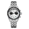 Armbanduhr Addiesdive 2024 Panda Two Eye Men's Watch Luminous Bubble Spiegel Saphir Multifunktional Chronograph Quarz