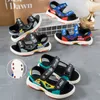 Sandals 2023 Summer Middle and Big Boys Casual Mens Korean Fashion Wholesale 240425