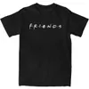 Herr t-shirts Intressant TV-program T-shirt Summer Friend Y2K Vintage T-shirt Cotton Casual T-shirt Mens Short Sleeved Casual Topl2405