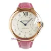 Crater unisex horloges direct nieuwe teller dames blauwe ballon rose goud automatisch mechanisch horloge met originele doos