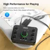 Zubehör wiederaufladbare Audio -Schnittstelle USB für die Aufnahme von Live -Streaming -Gitarren -Podcasts