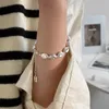 Bangle S925 Sterling Silver Rock Womens Engot Doudouins Miniature Design Simple Versatile Hand Bijoux haut de gamme bijoux Q240506