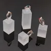 Stand de bijoux à la mode nouveau 6 carrés acrylique givré joaillerie disposition de bijoux rack organisateur photographie accessoires Q240506