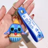 Fashion Cartoon Movie personnage Keychain Rubber and Key Ring pour sac à dos