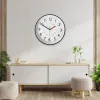 Klokken 1 pc 12inch Color Digital Children's Early Education Wall Clock, niet -kloppende stille stille klok, educatief leerspeelgoed, vleermuis