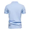 Brand Aiopeon 100% coton homme polo