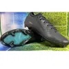 신발 남자 축구 신발 fg mens cleats 풋볼 부츠 도금 한 니트 니트 야외 소년 여자 크기 35-45eur