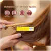 Haarbürsten Neue Holzbambuskamm Kamm Gesunde Paddelbürste Mas Haarbürste Kopfhaut Combs Styler Styling Tools LL Drop Lieferungsprodukte DHP1T