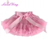 Tutu Kleid flauschiger Chiffon Pettiskirts Baby Mix Farben Tutu Röcke Mädchen Prinzessin Tanzparty Tüllrock Petticoat Großhandel D240507