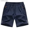 Shorts masculinos listras rctive mass de verão calças de praia de secagem rápida executando calças casuais finas h240507