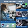 Upgrade 2-in-1 voor Android/Apple Wired to CarPlay Wireless Car Adapter Wifi Dongle Plug and Play USB Connected