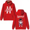 Hoodies féminins Junior H Sad Boyz Hoodie Man Femme Harajuku Hip Hop Pullover Tops Sweatshirt Music Fans Gift